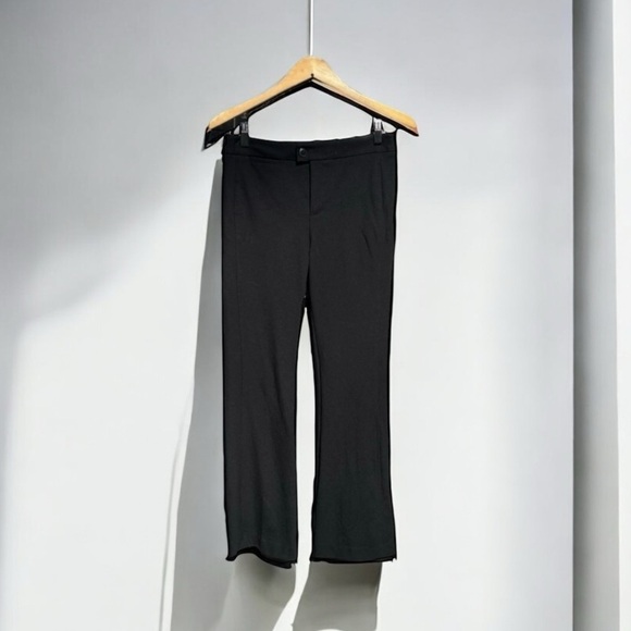 🌻NYDJ Black Straight Leg Trouser Dress Pants Size 4 Petite - Picture 2 of 7
